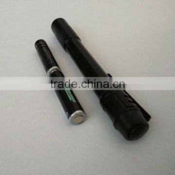 Hot Selling Aluminium Alloy 2xAAA Battery LED Flashlight Pen Style Light photo-5
