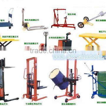 CBY hydraulic Hand Pallet Truck with nylon wheel/ cargo forklift