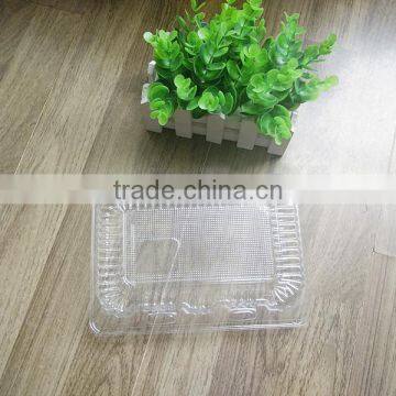 OPS Hinged Clamshell Plastic Cookie/cake/pastry/snack Container photo-2