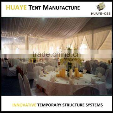 Newest Luxury Wedding Tent Marquee Party Tent With Lining and Lights for Decoration for Sale photo-2