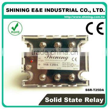 SSR-T25DA SSR Heat Sink Mounting General Solid State Relay 24VDC photo-2