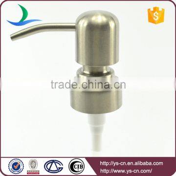 Popular portable soap bottle crew cut stainless steel lotion pump