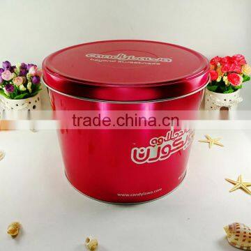 Hot Sale USA Market 1.0/2.0/3.5/6.5 Gallon Popcorn Tin Box photo-4