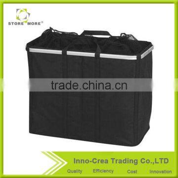 3-Bag Laundry Sorter Cart photo-6
