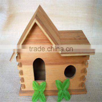 Unfinished conjoined kids pine wood cutting toys house shape wood toys for sale