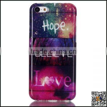 TPU Material Edging IMD Craft Protective Case for IPhone5C,TPU Material Case photo-4