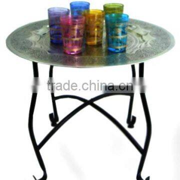 Hammered Moroccan Table