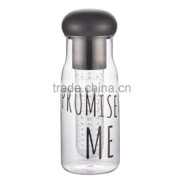 BPA Free Fruit Infuser Plastic Joyshaker Water Bottle photo-2