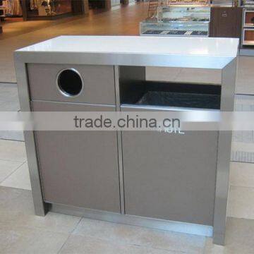 Arlau Outdoor Stainless Steel Waste Bins for Sale photo-3