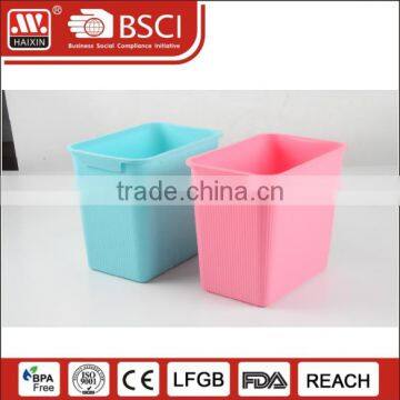 Wholesale Custom Plastic Dustbin indoor Trash Can Garbage Waste bin Plastic Garbage Bin for Sale