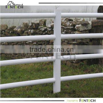 round pipe horse fence