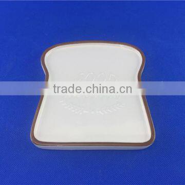 Bulk Cheap Ceramic Plates Breakfast Plate Tableware Bread Plate