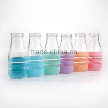 Fancy Bulk Glass Milk Bottles Glass Bottle photo-2