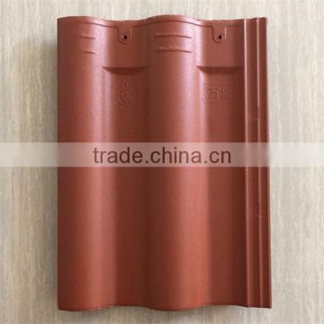 Chinese heat insulation clay curved roof tile colored Construction Materials