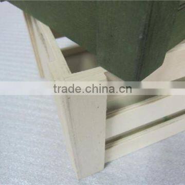 Green Color Plywood Wooden Crate for Milk Friut photo-3