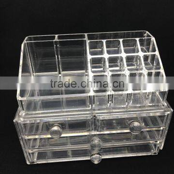 Made in China Clear Acrylic Cosmetic Display Box photo-2