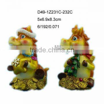 2014 lovely resin souvenirs horse