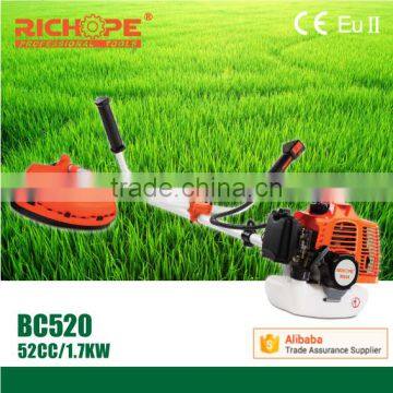 52cc brush cutter with 2 stoke engine BC520 CG520 BG520