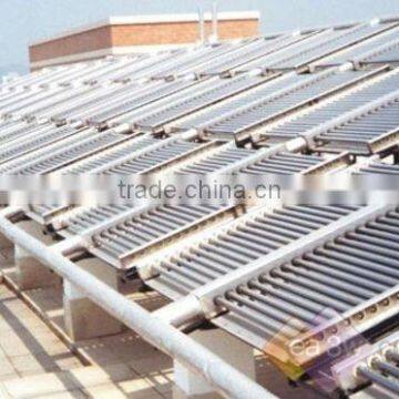 Split pressurized solar water heater collector