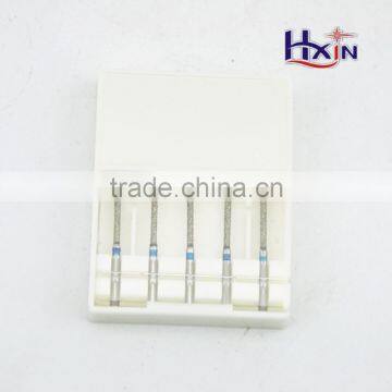 Mini electroplated diamond dental polishing bur set