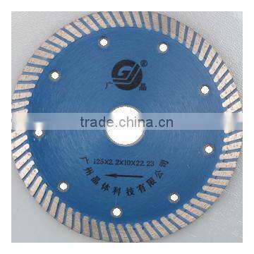 125mm Turbo Circular Saw Blade With Flank Guangjing Diamond Cutting Disc photo-2