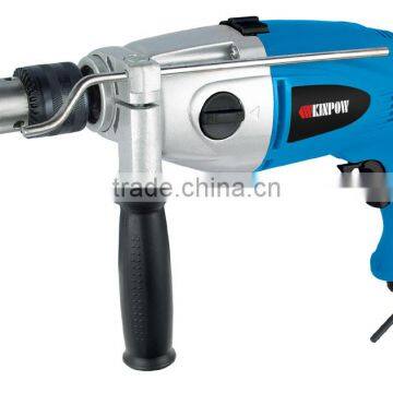 1050w 13mm Impact Drill/hand drill electric drill with alu.gear box two speed