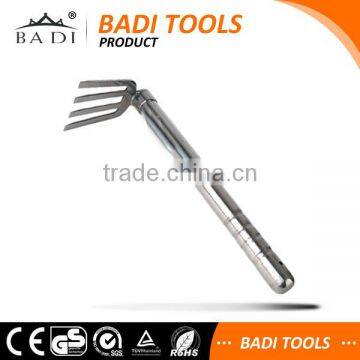 best sale high grade Stainless Steel Mini anti slip handle all steel farming hoe