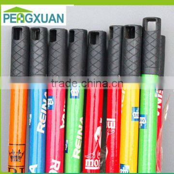 House Cleaning Products Flower Design Pvc Wood Stick Broom Parts photo-2