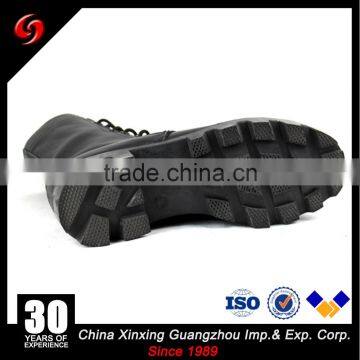 High Ankle and Sole Black Cheap Walking Safety Army Military Boots photo-4