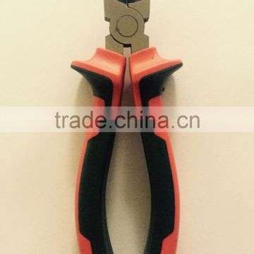 Diagonal Cutting plier with double color handle