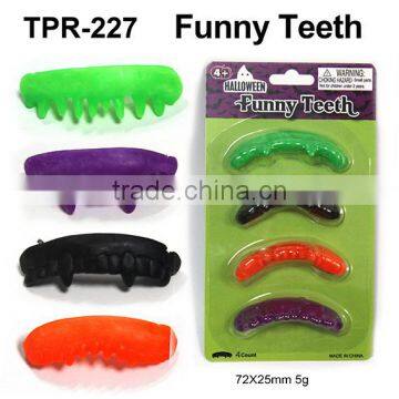 New Designed Colorful Funny Teeth for Party/Halloween Teeth Toys