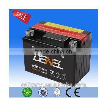 2014 New Smart Popular Electric Motorcycle Sealed Maintenance Free Motorcycle Battery motorcycle battery factory