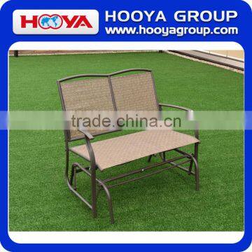 Iron outdoor double cheap leisure chair