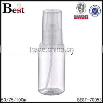 50ml 75ml 100ml Clear Plastic Perfume Bottle Empty Perfume Bottles for Sale With Sprayer photo-5