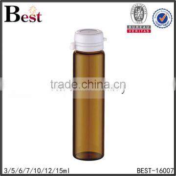 3ml 5ml 10ml 15ml China Hot Products Amber Glass Bottle Tear off Cap Essential Oil Bottle Glass Cosmetic Packaging photo-5