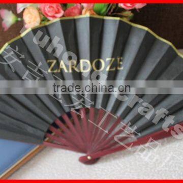 2015new custom silk fan for gift