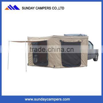 Aluminum pole camping equipment survival accessories 4x4 foxwing awning