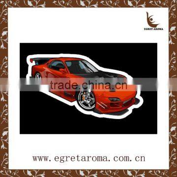 Customed Shape Popular Promotion Tobacco Scent Air Freshener photo-6