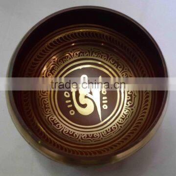 Best Selling Symbolic Colored Tibetan Meditation Healing Singing Bowl photo-3