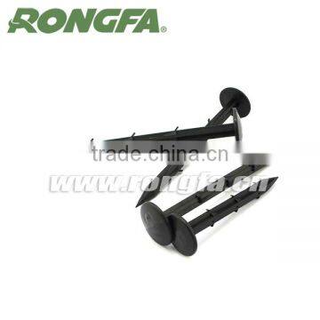 Garden Black Plastic Camping Net Stakes Anchor Ground Nails