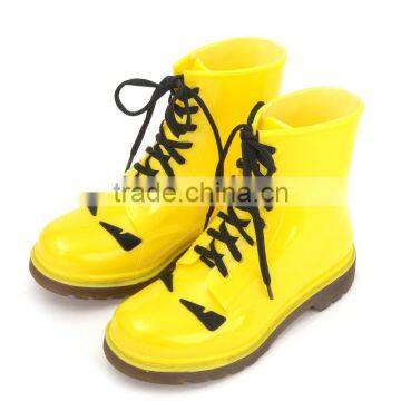 Little Monster Martin Rain Boots Ankle Pvc Boots photo-3