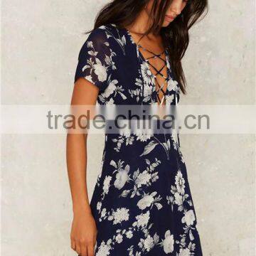 2017 Fashion Design Fit & Flare Girls' Dress for Fashion Women photo-2