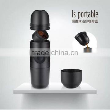 PP &304stainless Steel & Silica Gel,portable Hand Espresso Coffee Machine photo-2