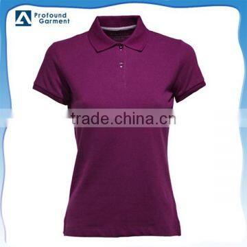 plain polo shirt for adult women wholesale camisa polo China factory new 2014