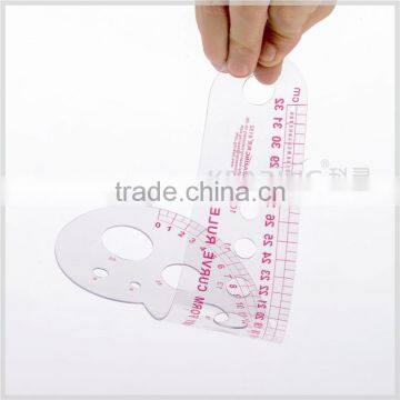 Kearing Brand Transplant Flexible 32cm Comma Like Garment Ruler for Fashion Design#6132 photo-3
