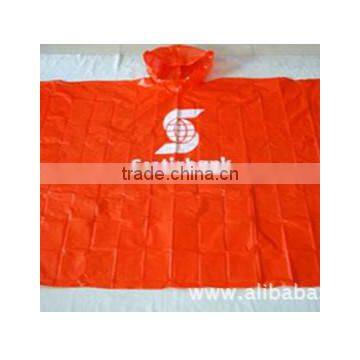 PE Adult Hooded Beach Poncho