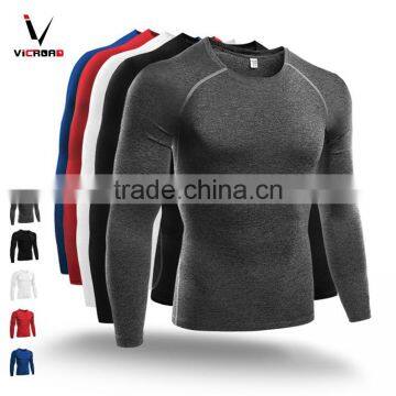 Stretchy Quick dry men's sport compression gym sport fitness jogging training wear
