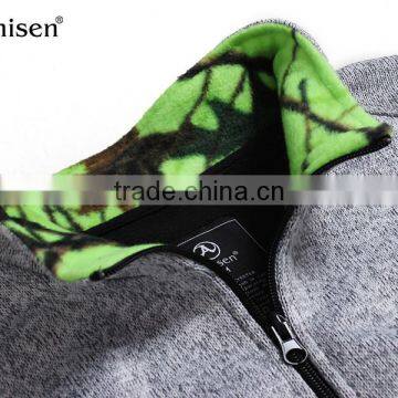 Wholesale Outdoor Mens Sweater Fleece 100% Polyester Men Clothing photo-3
