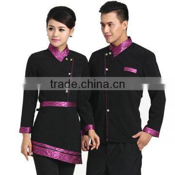F10U Fashion Waiter and Waitress High Quality Reception Hotel Uniform photo-2