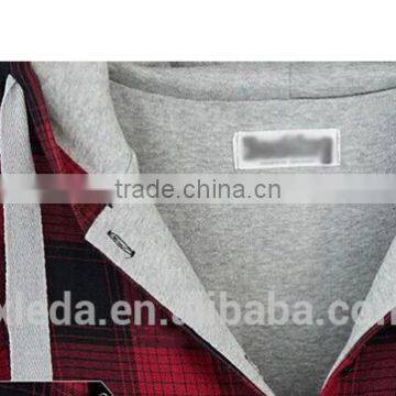 Women's Plaid Red/Gray Hoodies, Casual/Plus Sizes Hooded Long Sleeve photo-3